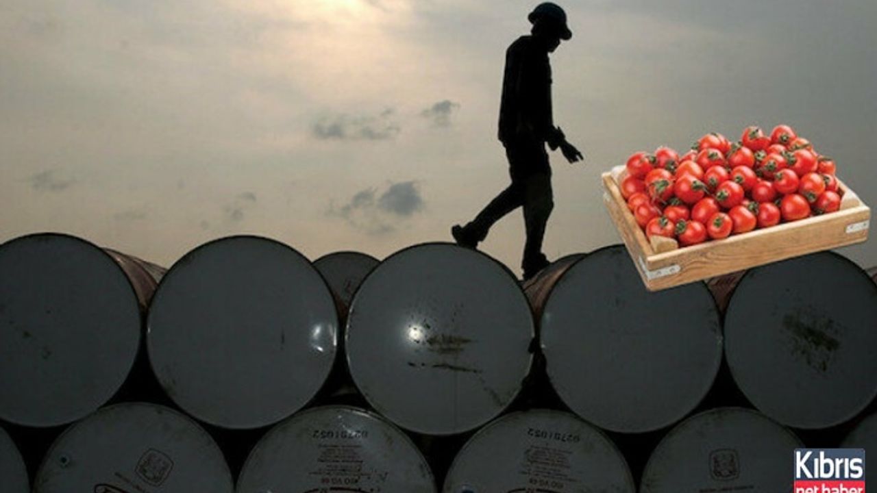 1 varil petrol ile 1 kasa domates alınıyor