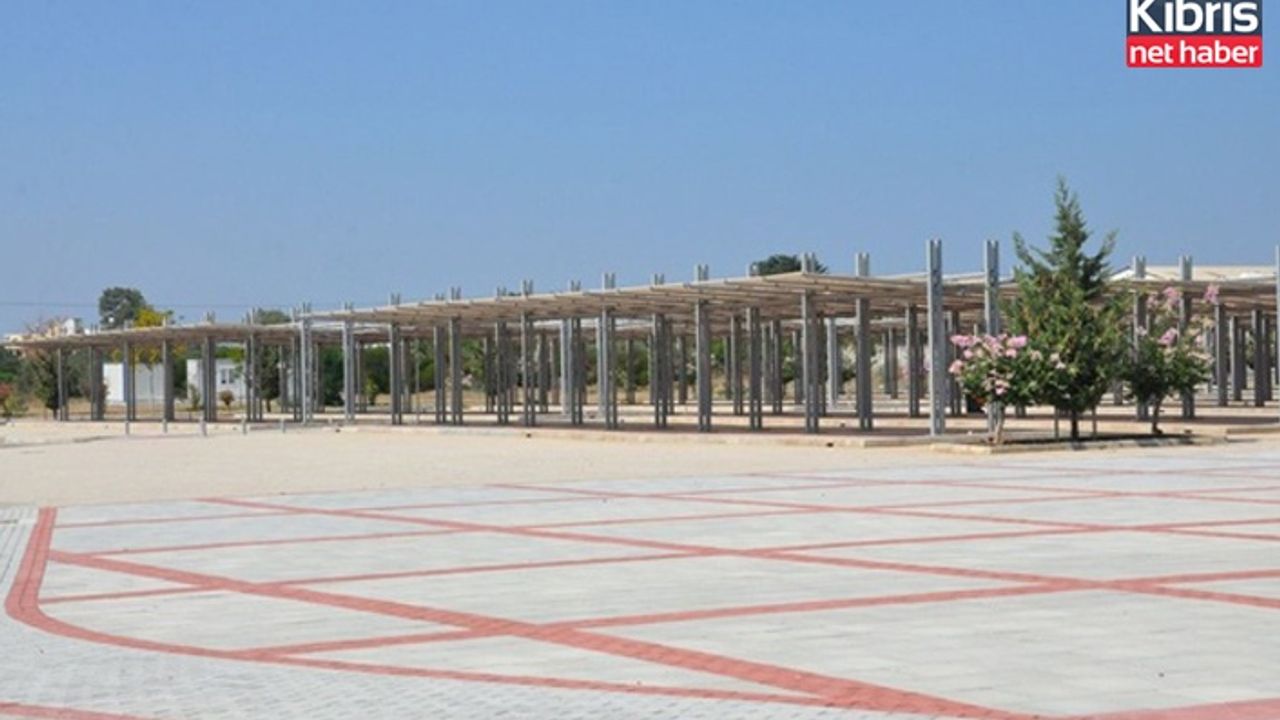 Güzelyurt açık pazarı bu hafta yeni yerinde hizmet verecek