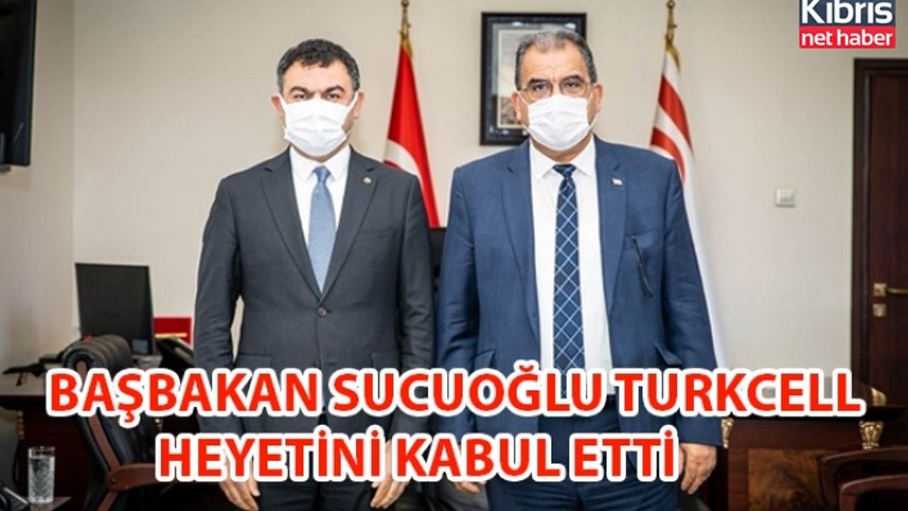BAŞBAKAN SUCUOĞLU TURKCELL HEYETİNİ KABUL ETTİ