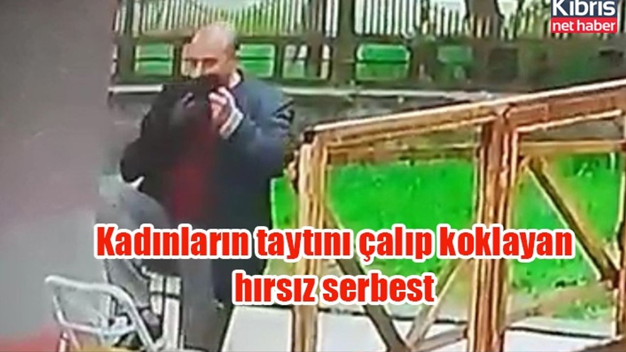 Kadınların taytını çalıp koklayan hırsız serbest