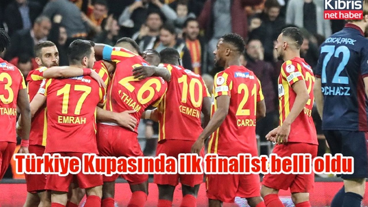 Türkiye Kupasında ilk finalist belli oldu