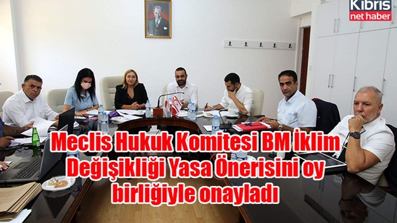 Meclis Hukuk Komitesi BM İklim Değişikliği Yasa Önerisini oy birliğiyle onayladı