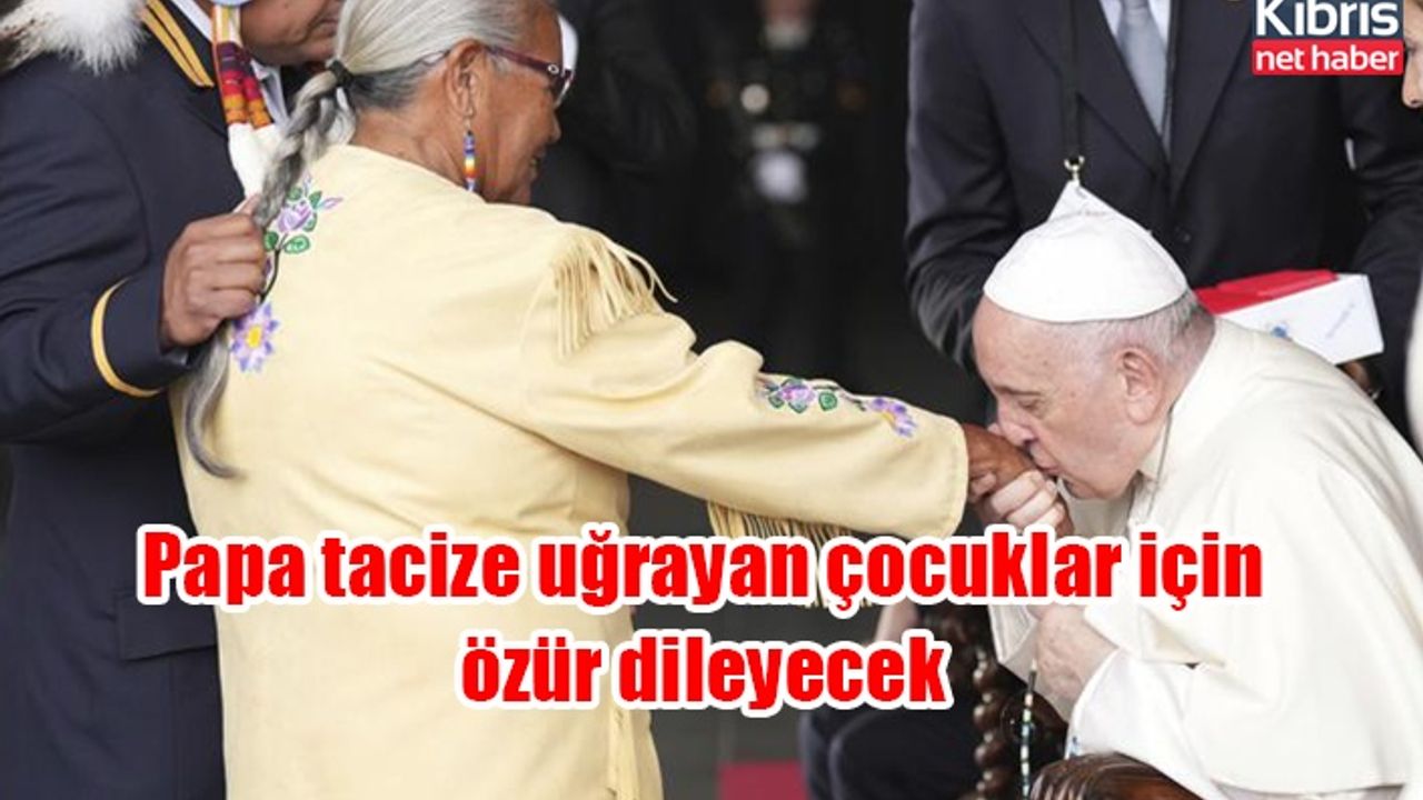 Papa tacize uğrayan çocuklar için özür dileyecek
