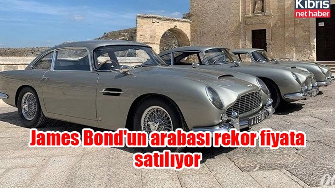 James Bond'un arabası rekor fiyata satılıyor