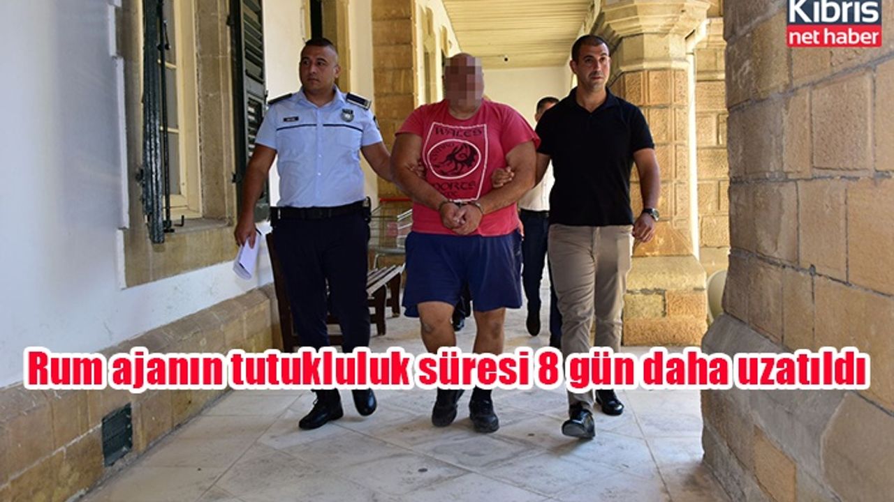 Rum tutuklunun süresi 8 gün daha uzatıldı
