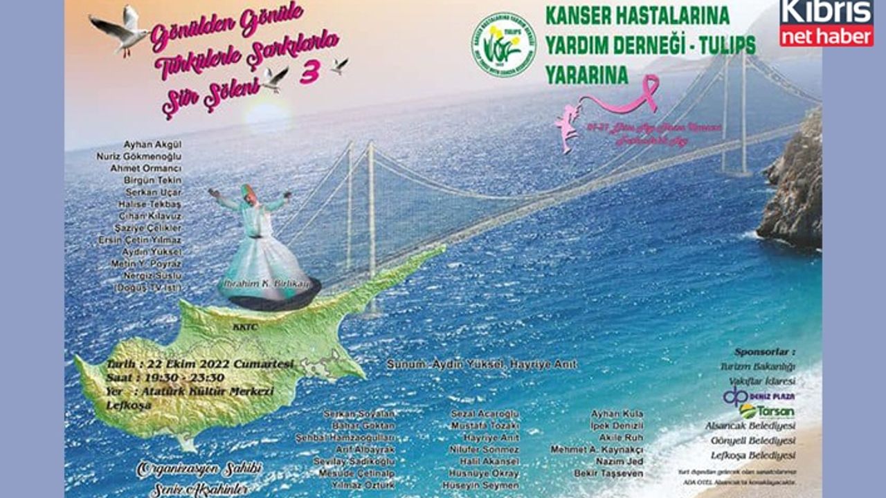 Gönülden Gönüle Türkülerle Şarkılarla Şiir Şöleni