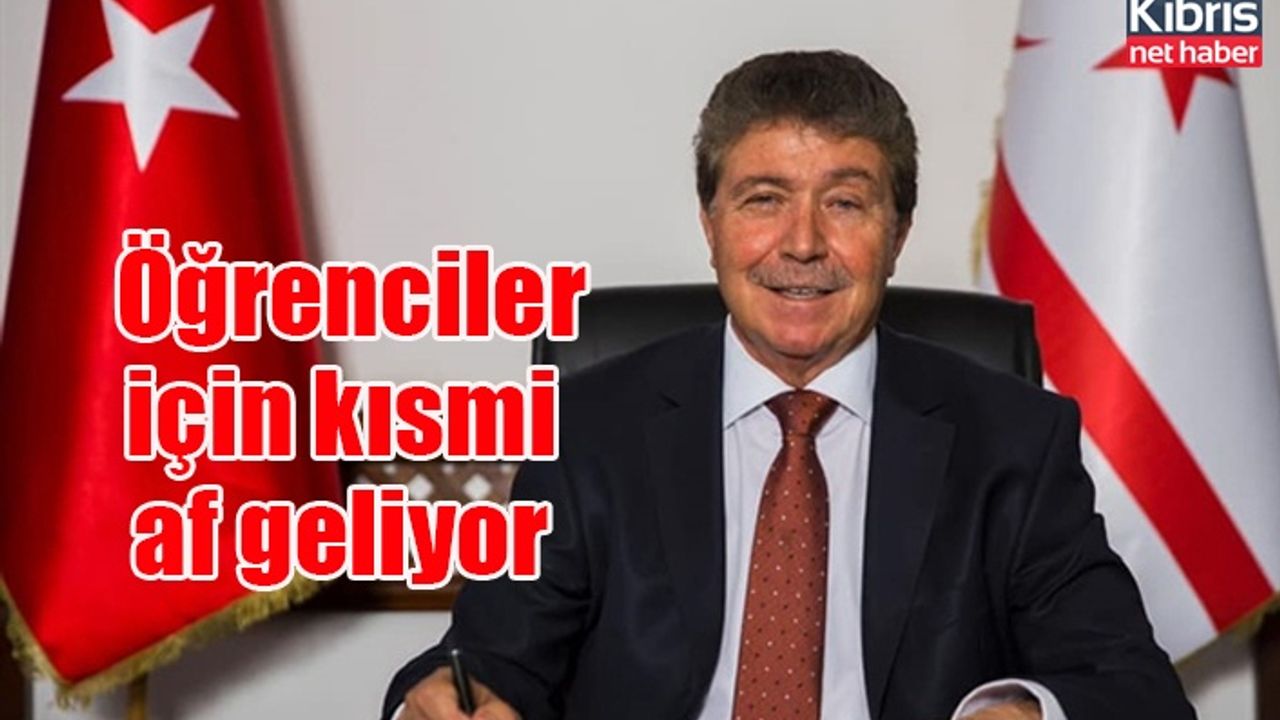 Öğrenciler için kısmi af geliyor