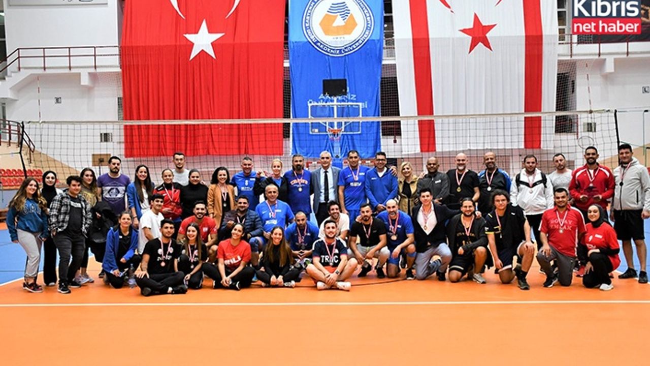 DAÜ Personel Voleybol ve Basketbol Turnuvasında şampiyonlar belli oldu