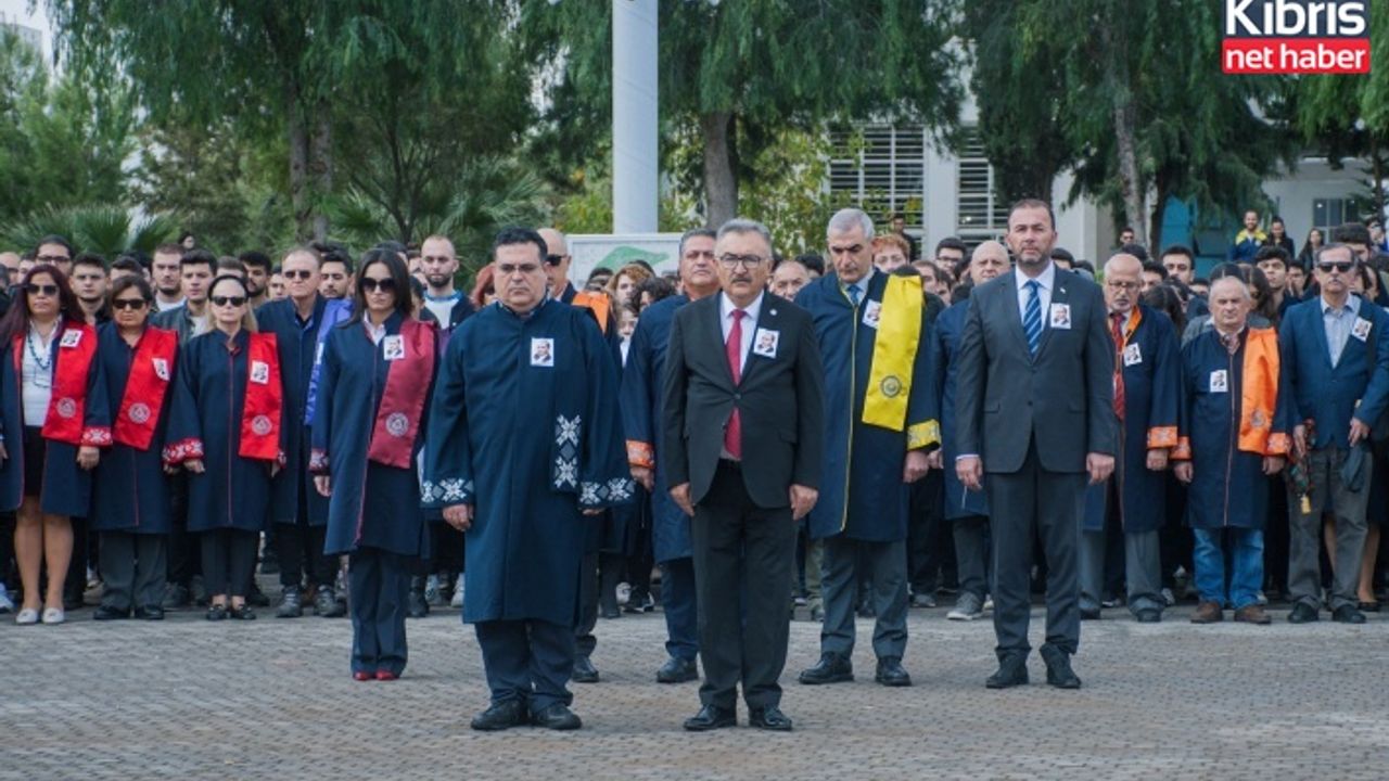 Ulu Önder Mustafa Kemal Atatürk DAÜ'de anıldı