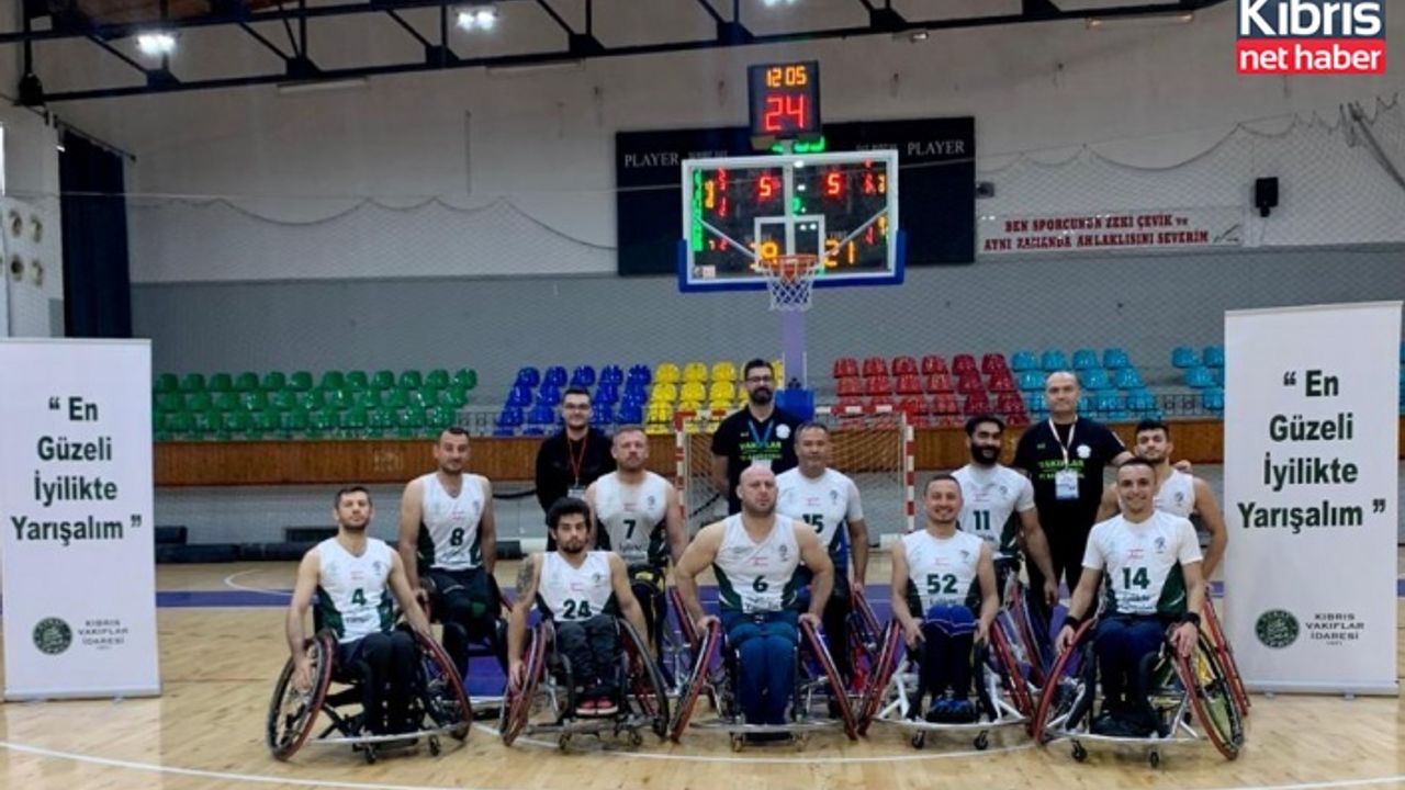 Vakıflar Tekerlekli Sandalye Basketbol Takımı Galibiyetlere Devam Ediyor
