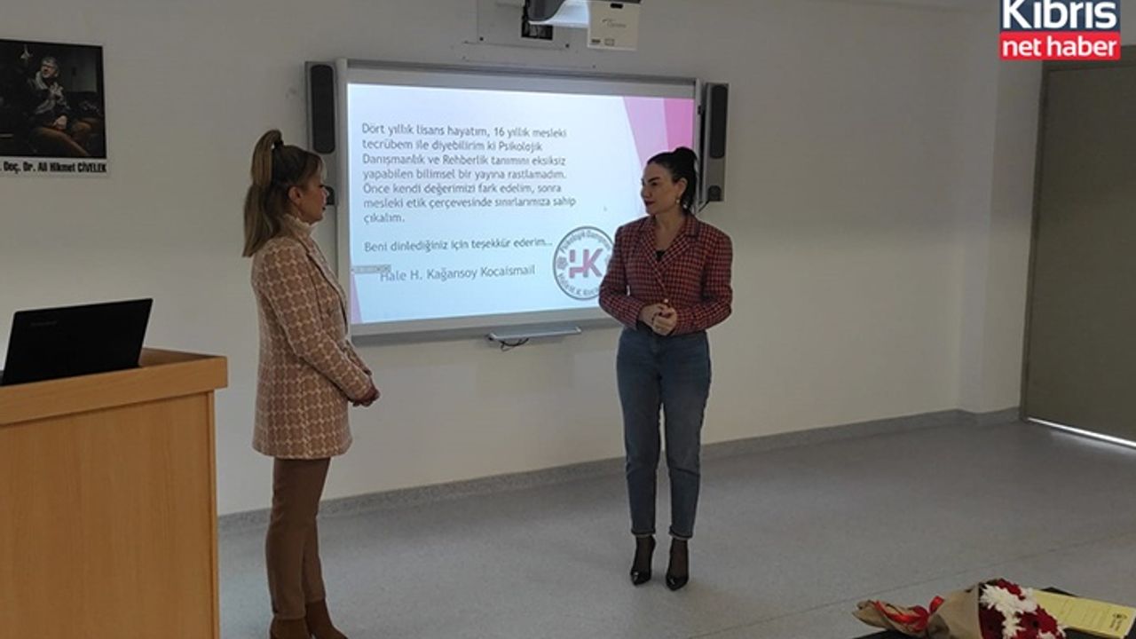 DAÜ eğitim bilimleri bölümü Hale Kağansoy Kocaismail’i misafir etti