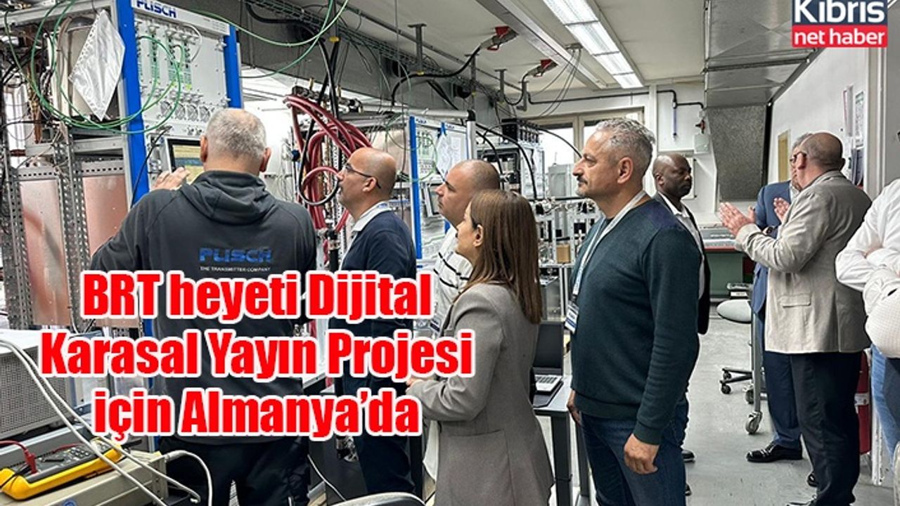 BRT heyeti Dijital Karasal Yayın Projesi için Almanya’da
