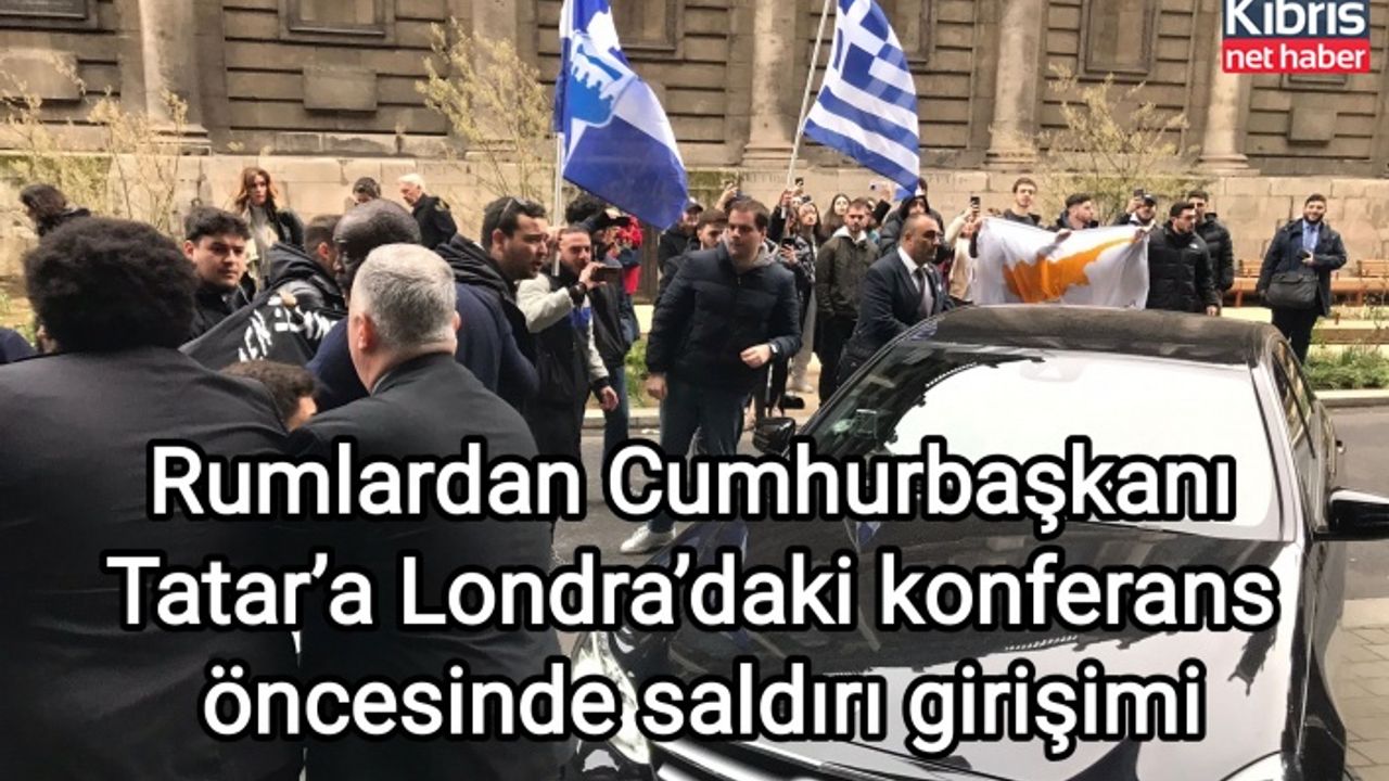 Rumlardan Cumhurbaşkanı Tatar’a Londra’daki konferans öncesinde saldırı girişimi