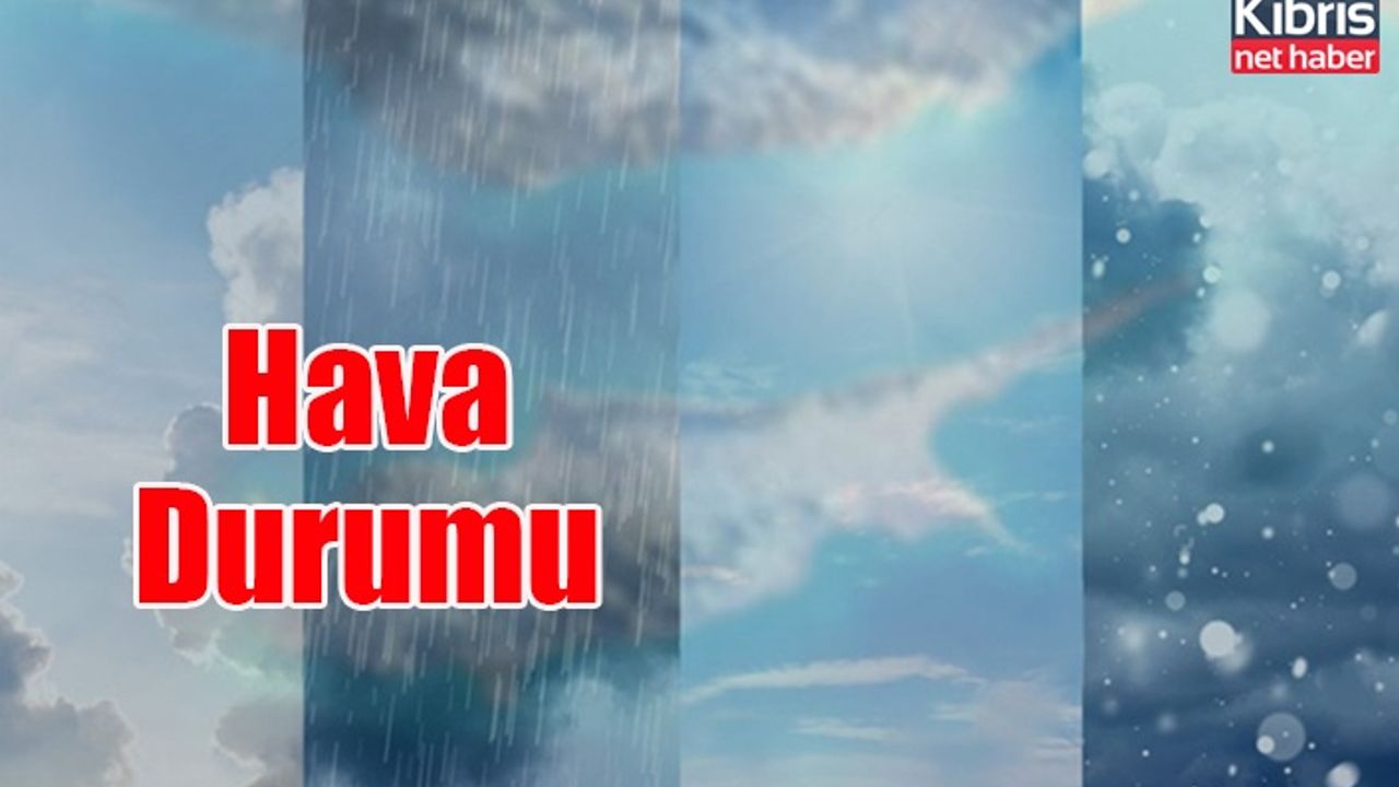 Yarın ve Çarşamba günü yağmur bekleniyor