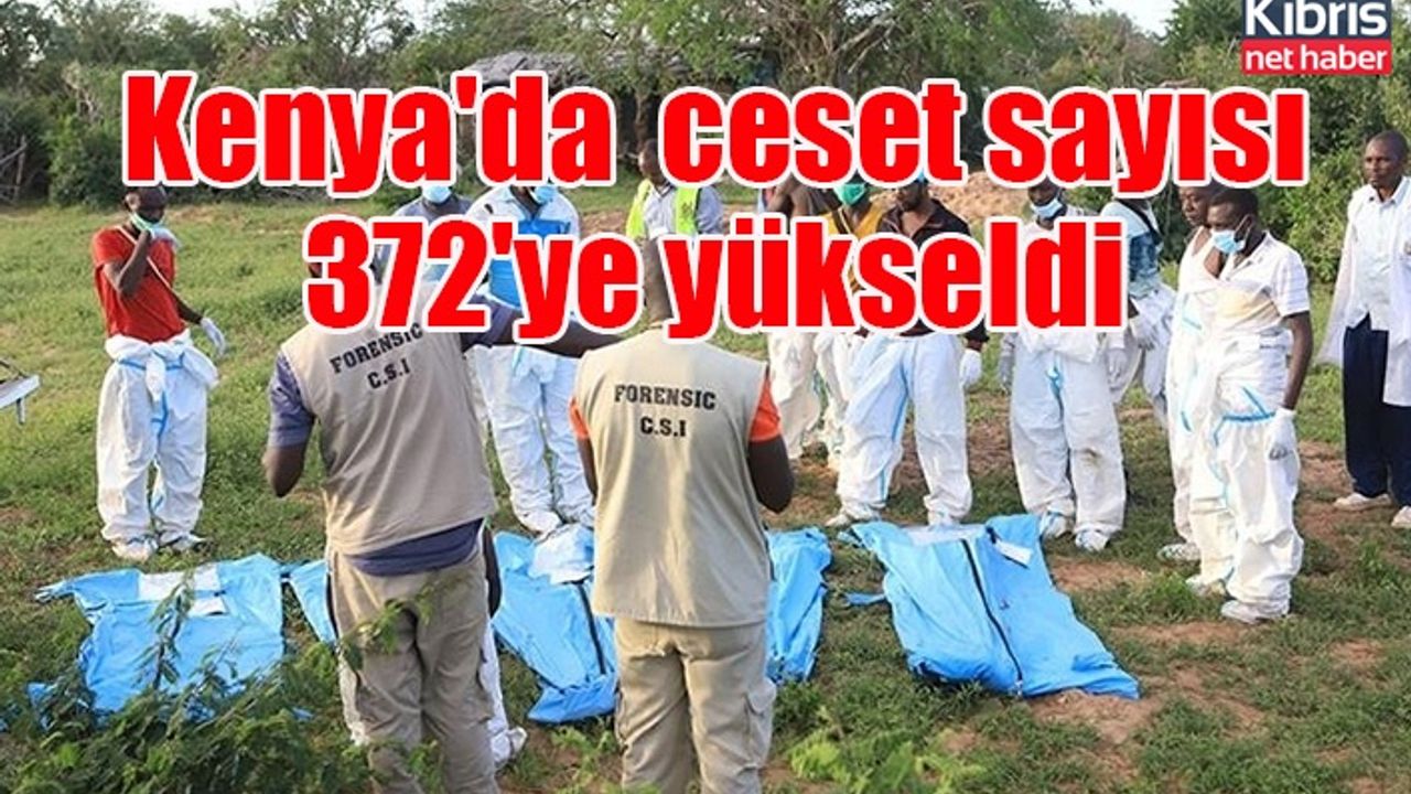 Kenya'da  ceset sayısı 372'ye yükseldi