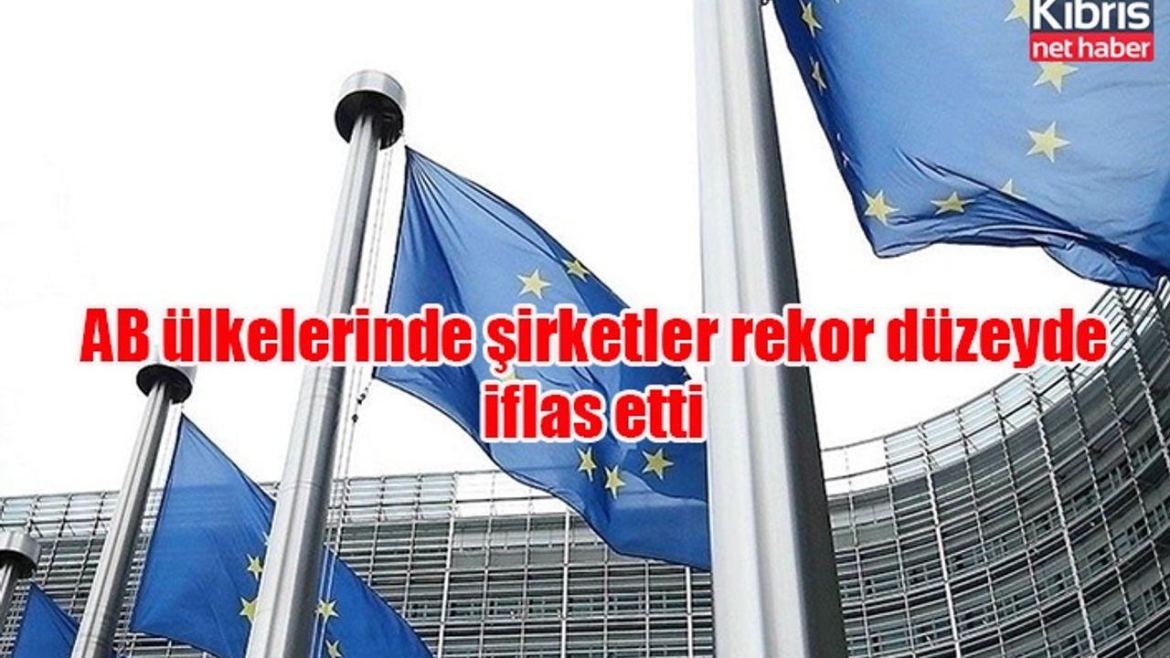 AB ülkelerinde şirketler rekor düzeyde iflas etti