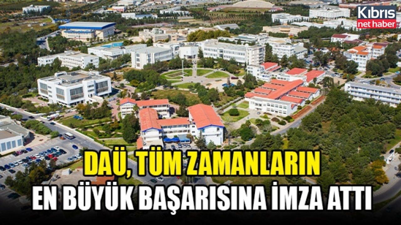 Daü tüm zamanların en büyük başarısına el attı