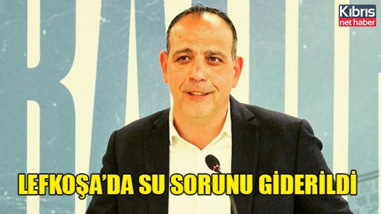 Harmancı: Sanayi bölgesi hariç tüm bölgelere su verilmeye başlandı