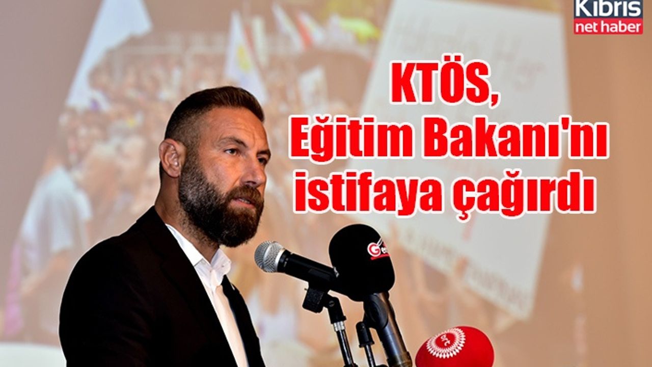 KTÖS, Eğitim Bakanı'nı istifaya çağırdı