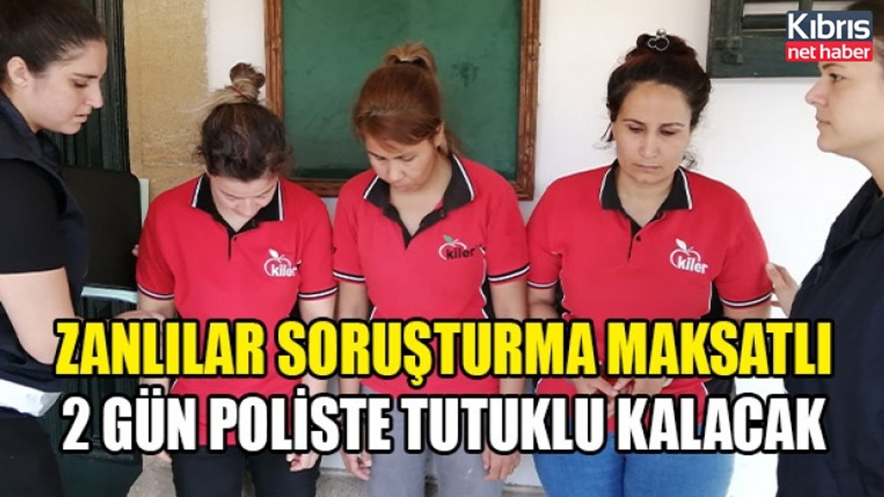 Market çalışanı 3 kadın market ürünlerini çalmaktan tutuklandı