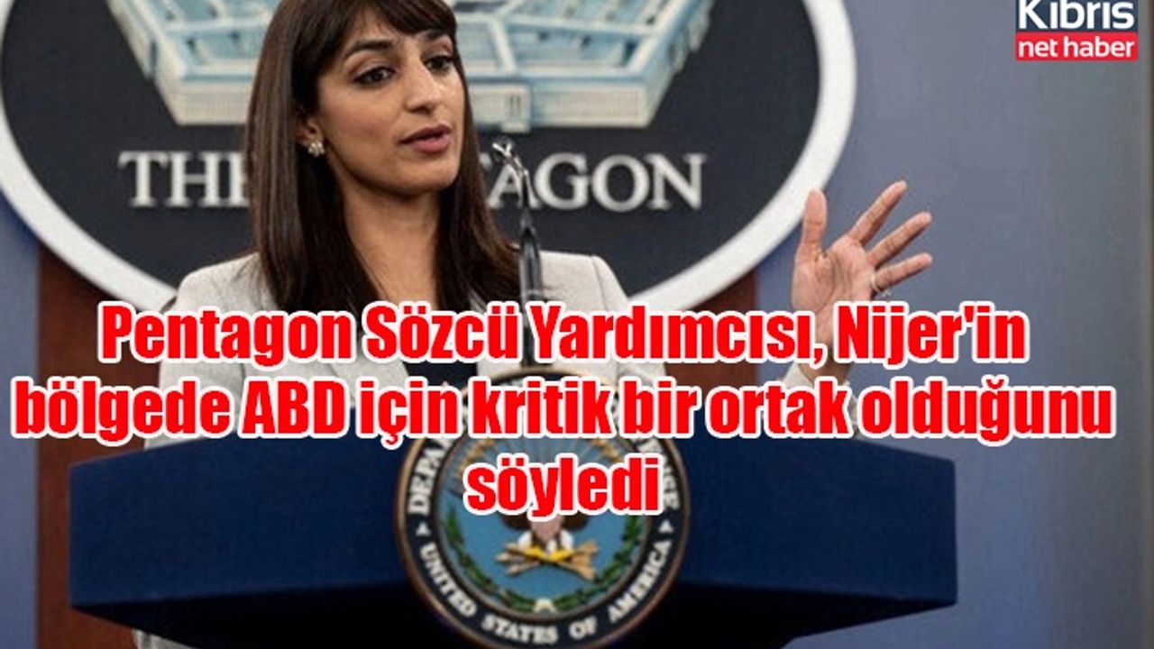 Pentagon Sözcü Yardımcısı, Nijer'in bölgede ABD için kritik bir ortak olduğunu söyledi