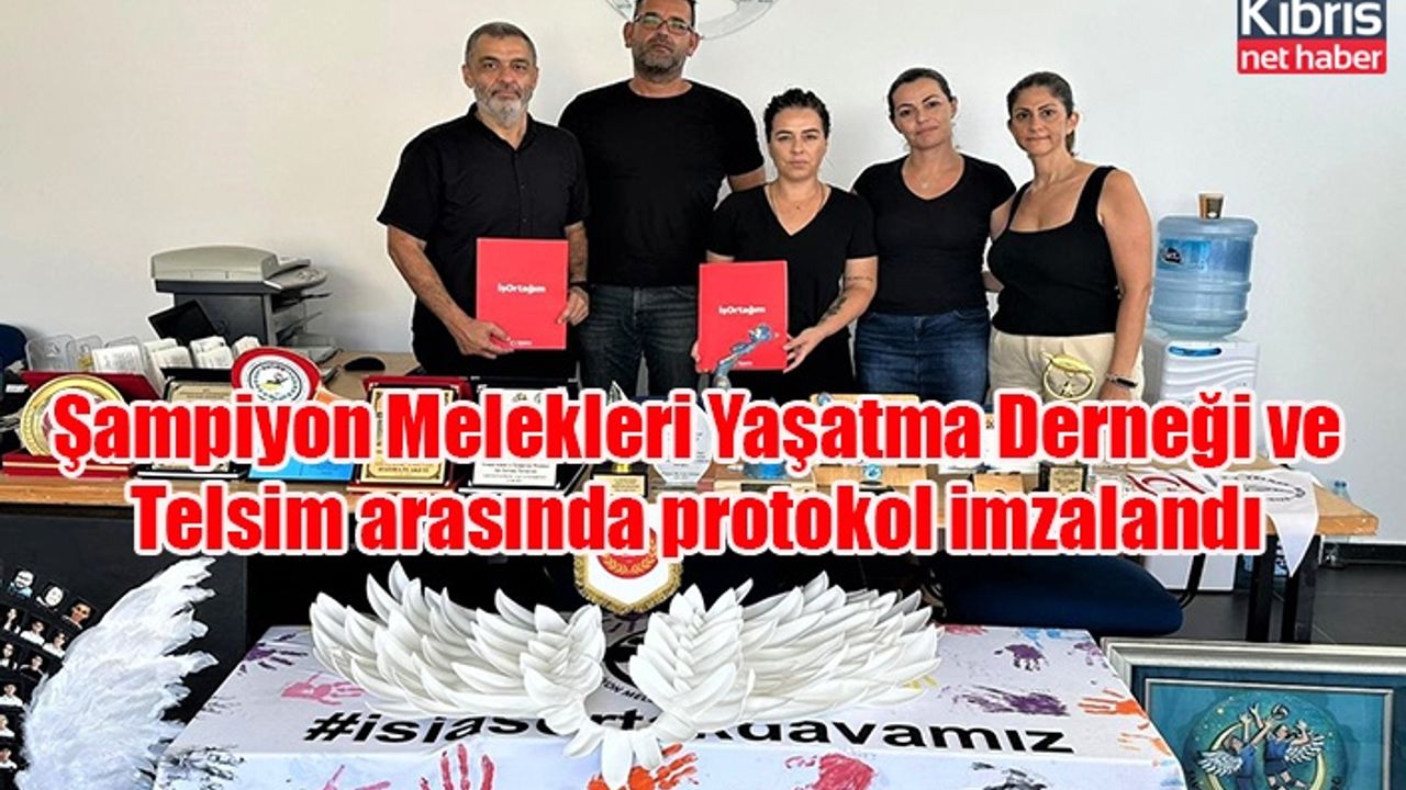 Şampiyon Melekleri Yaşatma Derneği ve Telsim arasında protokol imzalandı