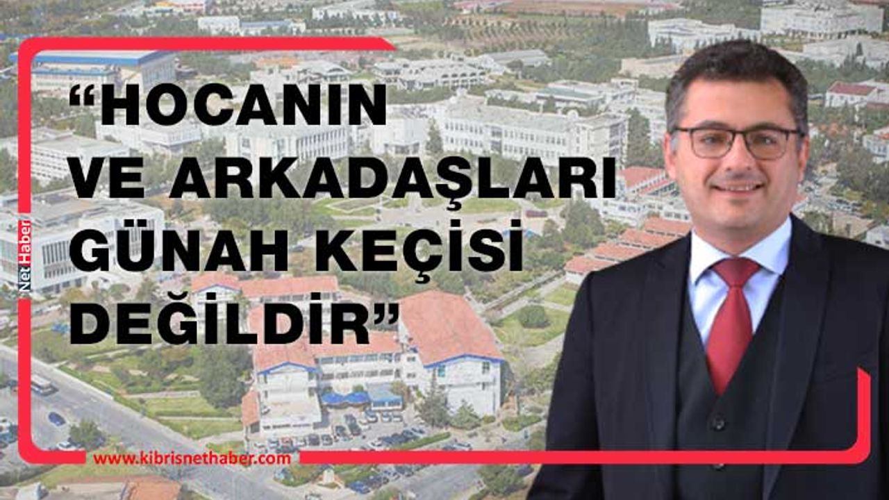 Erhürman: DAÜ gibi kurumlar siyasetten arındırılmalı