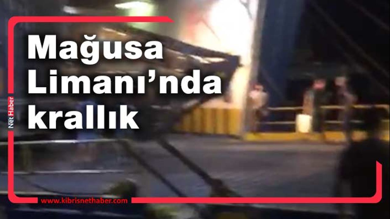 İçler acısı durumunu yayınladı, limana girişi yasaklandı