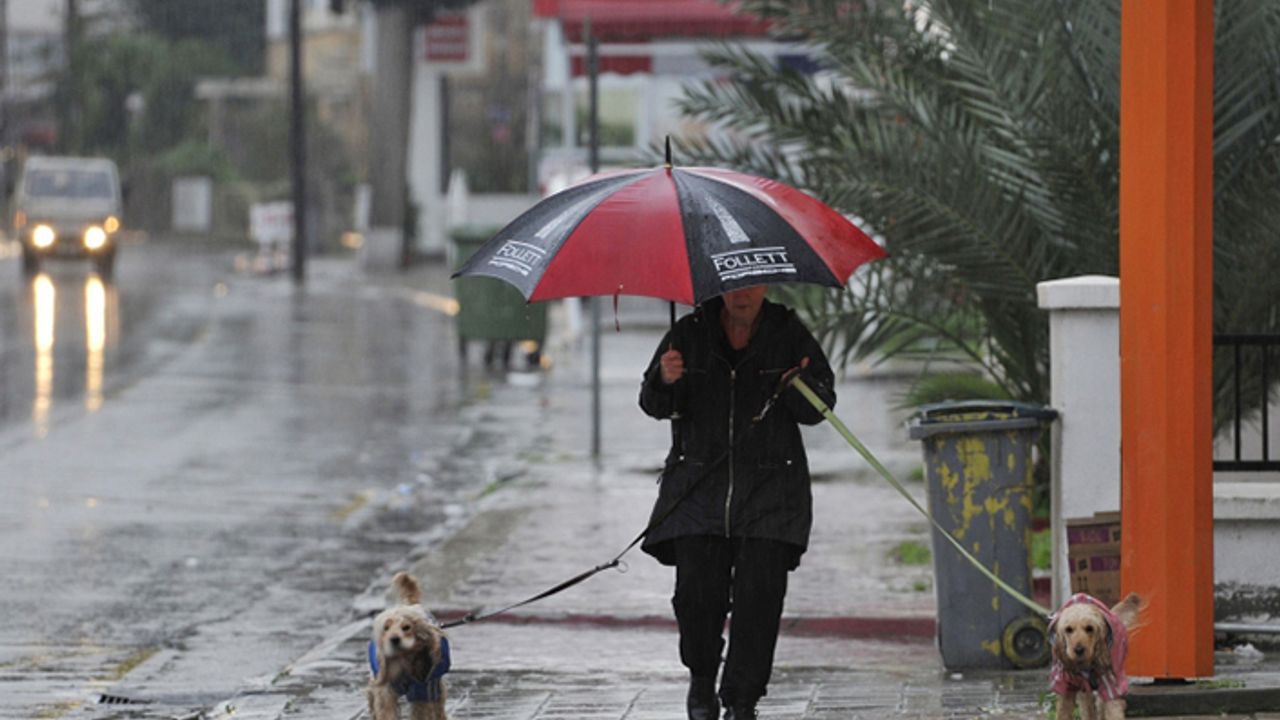 Yarın ve Çarşamba günü sağanak yağmur var