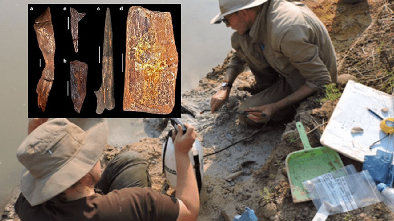 Zambiya'da 500 bin yıllık ahşap yapı bulundu