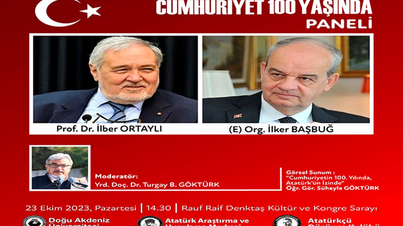 DAÜ’de “Cumhuriyet 100 Yaşında” konulu panel gerçekleştirilecek