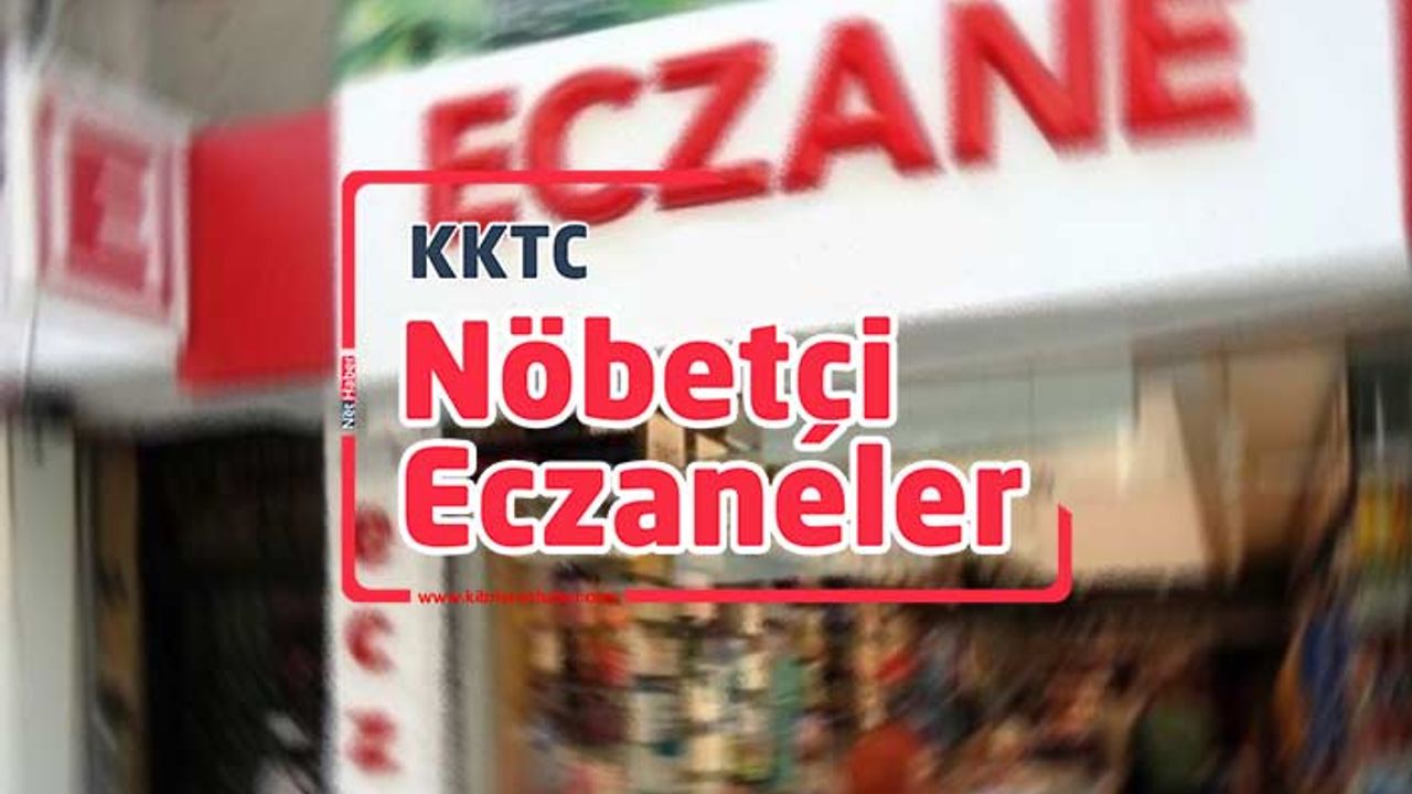 22 Kasım Çarşamba akşamı açık olacak nöbetçi eczanaler