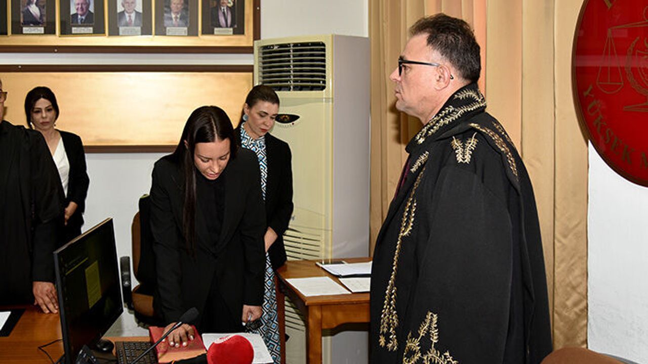 3 yargıç yemin ederek göreve başladı