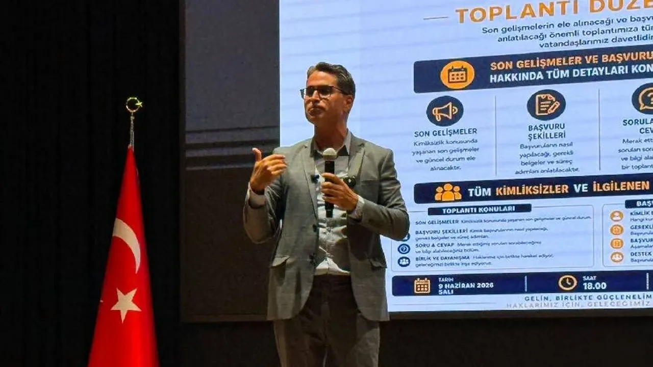 Kimliksizler Derneği'nden kitle bilgilendirme toplantısı
