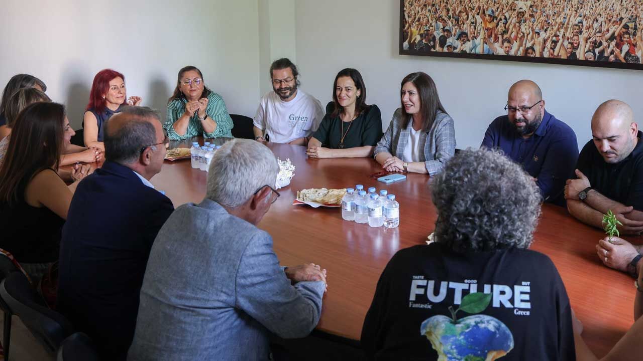 CTP, Yeşil Sol Parti heyetini kabul etti