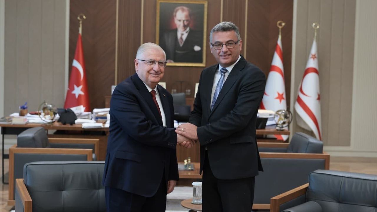 Cumhurbaşkanı Erhürman, Güler'i kabul etti