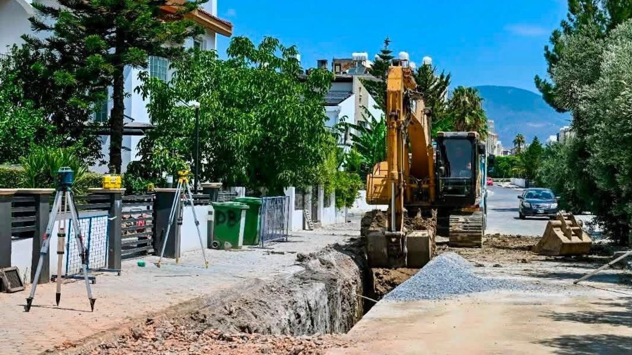Ayyıldız, Hoşgörü, Kışla ve Soylu Sokak’taki yağmur suyu altyapı çalışmalarında son aşama