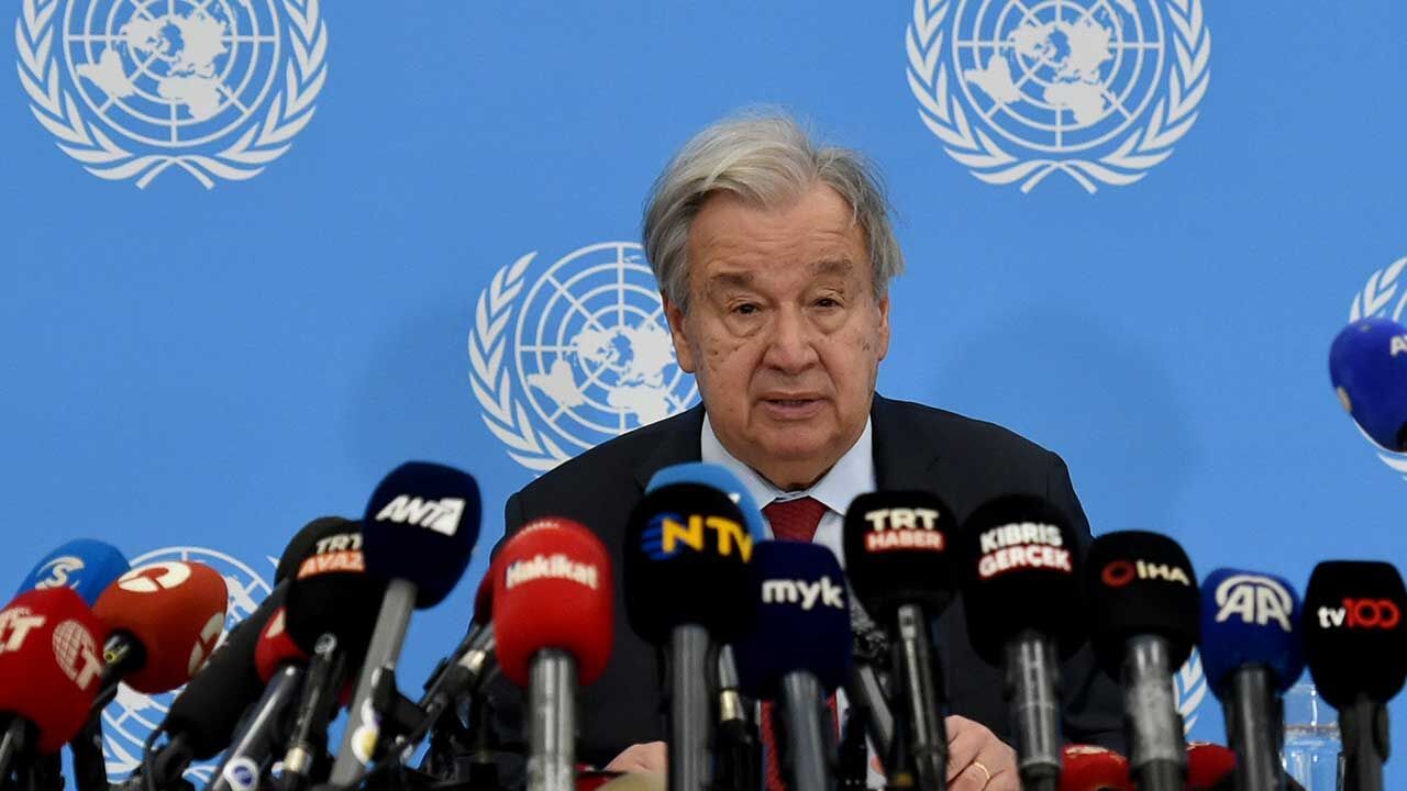Guterres: Çözüme giden yolu açacak, başarılı bir 5+1 toplantısı istiyorum