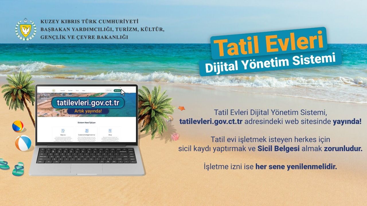 “KKTC'de tatil evleri için dijital dönem başladı”