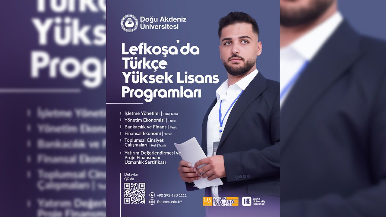 DAÜ Lefkoşa’daki yüksek lisans programlarıyla akademik fırsatlar sunuyor