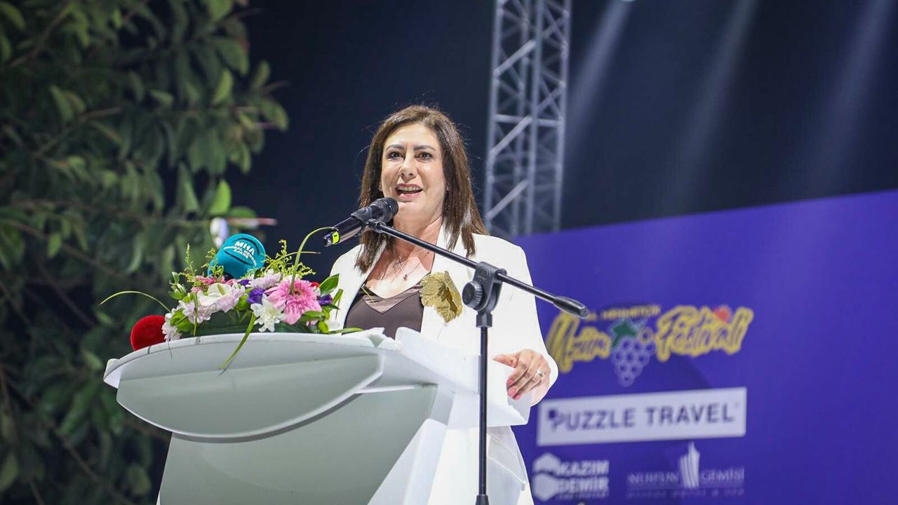 İncirli Mehmetçik Üzüm Festivali’nde konuştu: Üzüm salkımları gibi dayanışarak var olacağız
