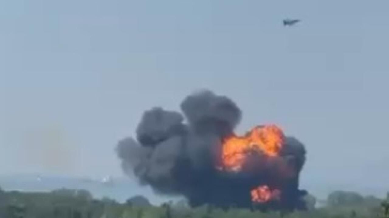 Yalova'da F-16 eğitim sırasında düştü