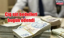 Çiğ süt bedelleri bugün ödendi