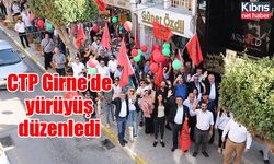 CTP Girne’de yürüyüş düzenledi