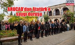 ARUCAD’dan Atatürk’e saygı duruşu