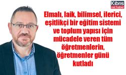 Elmalı, öğretmenler günü kutladı