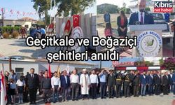 Geçitkale ve Boğaziçi şehitleri anıldı