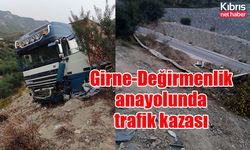 Girne-Değirmenlik anayolunda trafik kazası