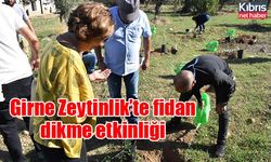 Girne Zeytinlik’te fidan dikme etkinliği