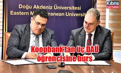 Koopbank’tan üç DAÜ öğrencisine burs